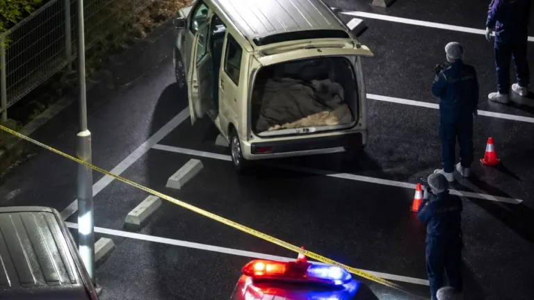 姫路の駐車場で軽ワゴン車内に男性遺体、警察が身元と死因を調査