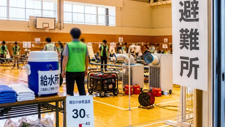 避難所の暑さ対策、自治体で温度管理と電源分散を強化