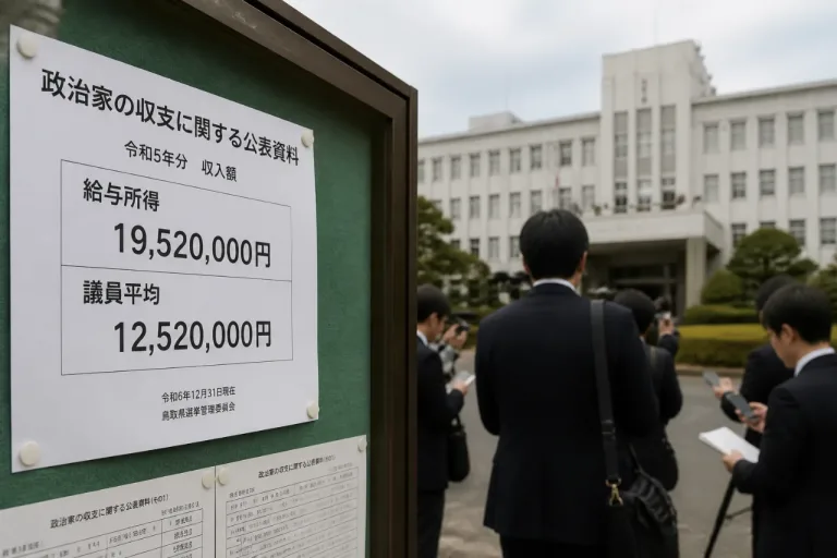 平井知事の給与は約1952万円 県議会議員の平均は1252万円を公開