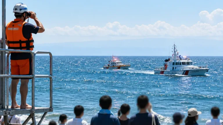 海で沖に流された16歳が行方不明 平塚の海水浴場で救助続く