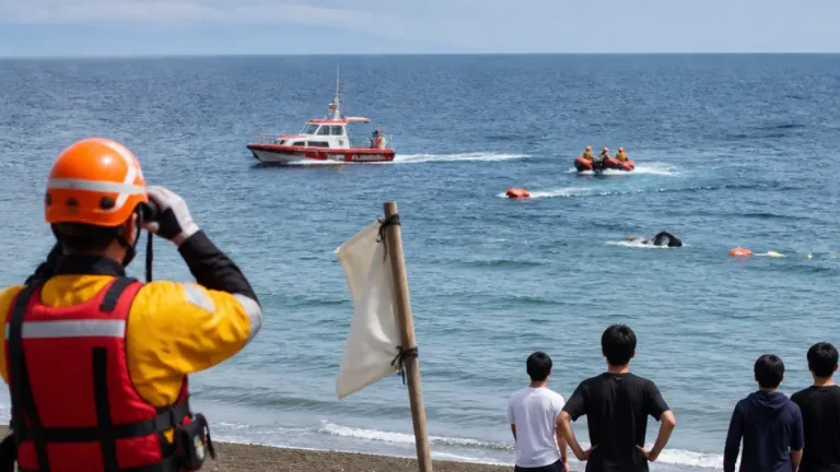 平塚の海で高校生が行方不明、海水浴シーズン前に続く水難