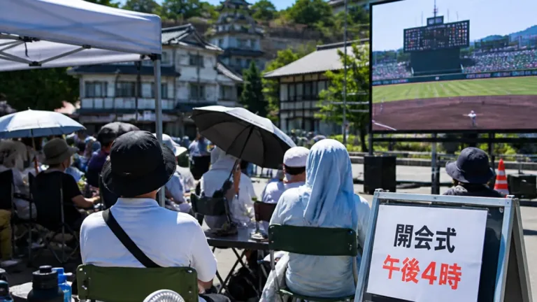 弘前の関心集める甲子園開幕 暑さ対策と地元観戦の注意点