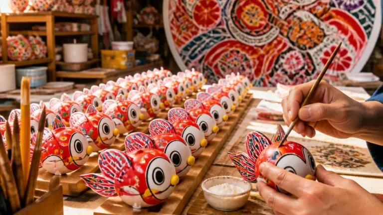 青森・弘前のねぷた村がディズニーと協働、金魚ねぷた技法で限定商品化
