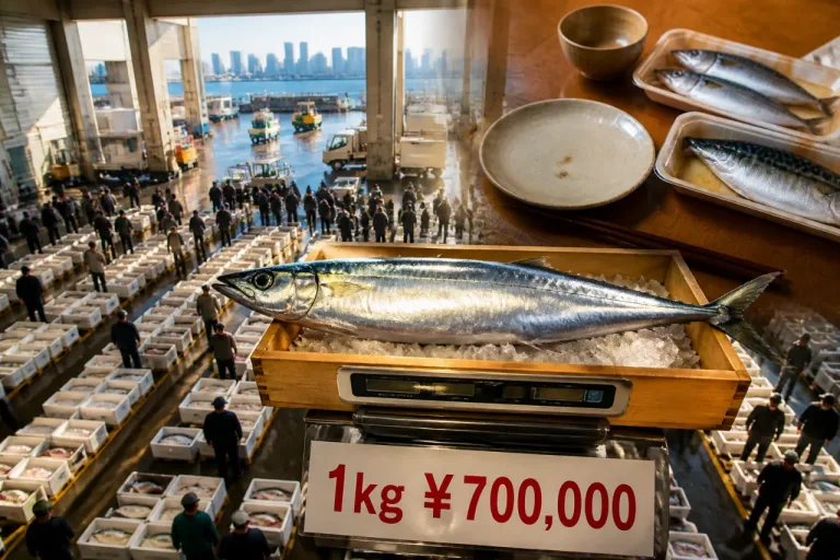 弘前の食卓に影を落とすか 初サンマの豊洲での高値騰貴