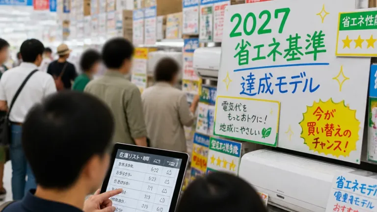 広島で加速するエアコン買い替え「２０２７年問題」が生活に及ぼす影響