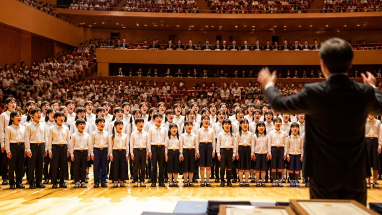 県合唱コンクールで若い歌声が競演 11団体が中国大会へ