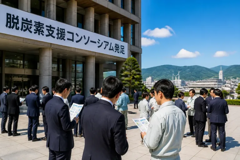 広島県、官民で中小企業の脱炭素支援コンソーシアムを発足