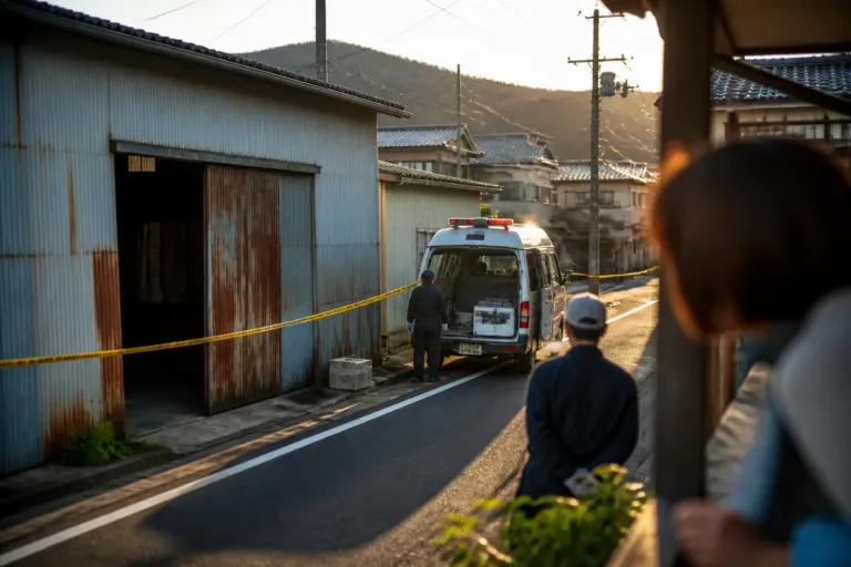 広島・倉庫で腐乱遺体 発見、周辺住民に不安広がる