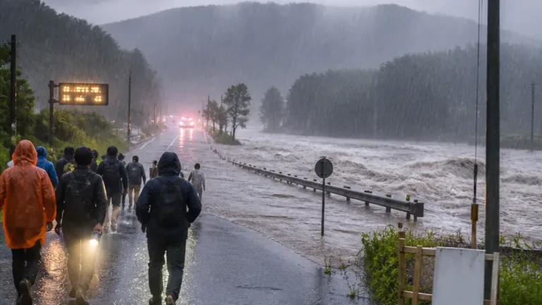 前線通過で北海道各地に大雨のおそれ、20日夜まで警戒を