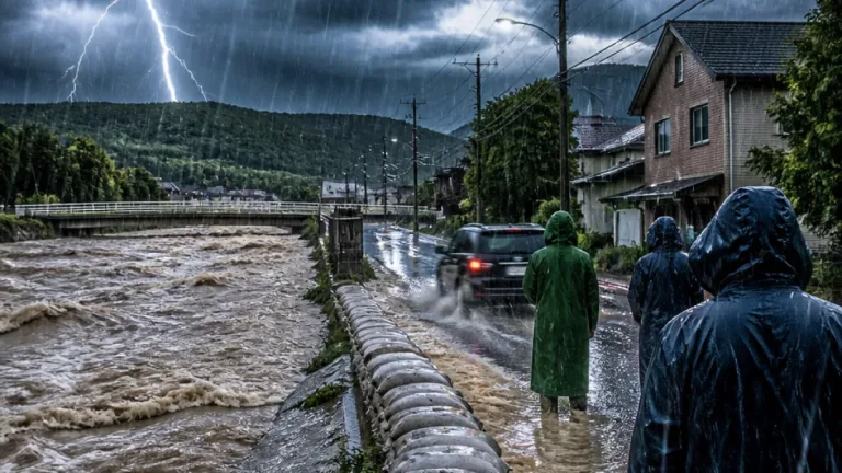 北海道で雷を伴う大雨 浸水や土砂災害に警戒を