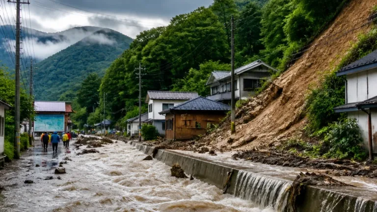 北海道で警報級の大雨警戒 河川増水や土砂災害に注意を