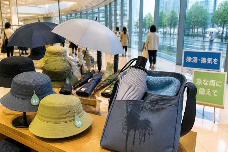 北海道、梅雨に似た高湿度 突然の雨に備える日常グッズが品薄に