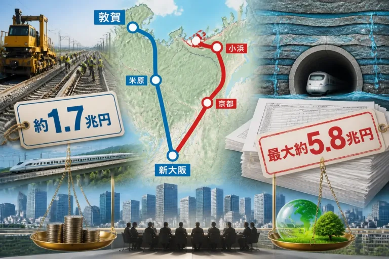 北陸新幹線延伸、費用と負担課題 大阪は「小浜・京都か米原」を提示