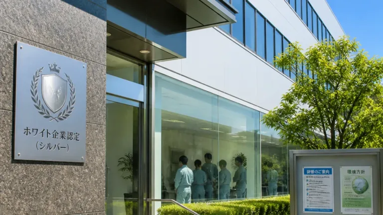 北陽電機がホワイト企業シルバー認定を取得