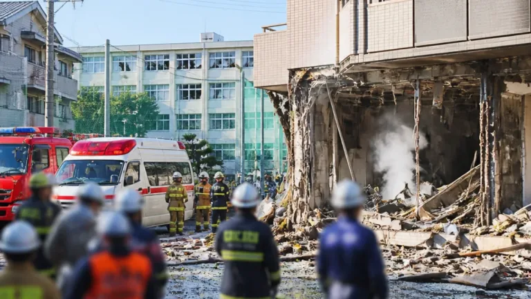 マンション爆発、前夜からのガス漏れか 市川で建物被害も