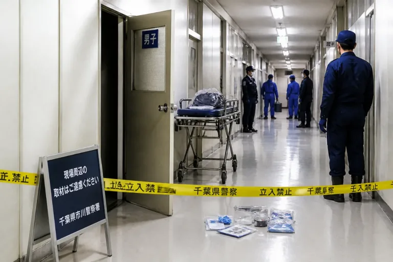 千葉・市川署で巡査部長が署内で拳銃発砲、病院搬送