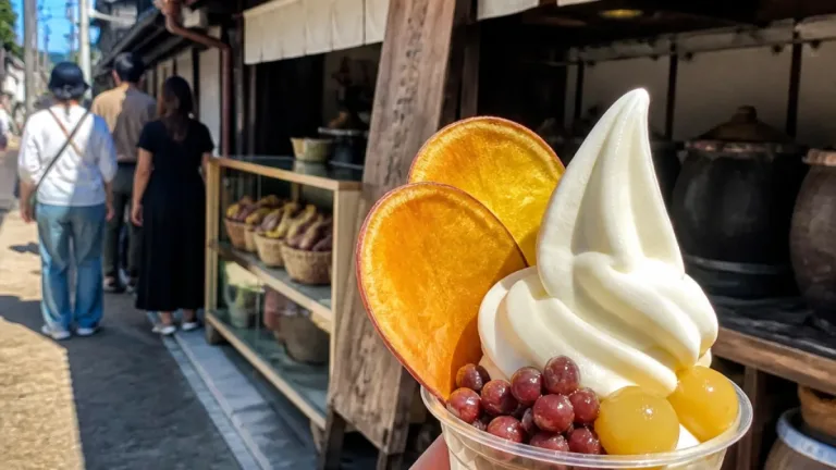 一宮・つぼ焼き芋店が夏季向けにソフトクリーム販売を開始