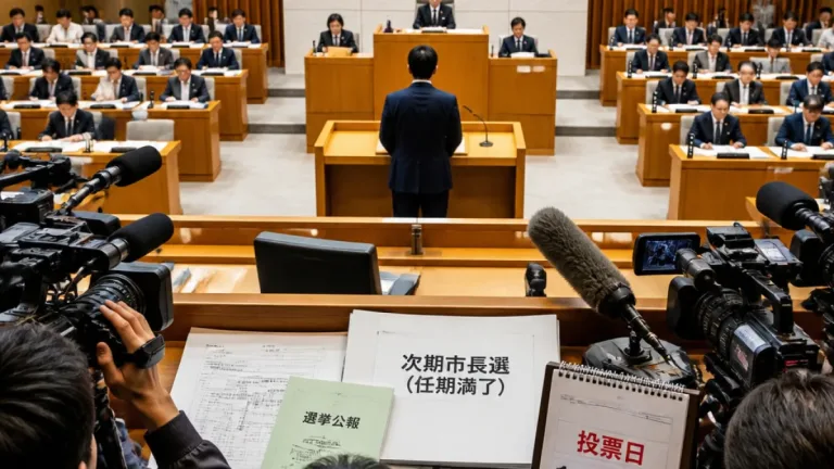 一宮市長選 中野氏が４選へ立候補の意向表明