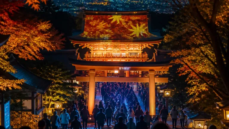 一宮から日帰り圏 大宮・氷川神社の夜間ライトアップ「時結びの杜」開催