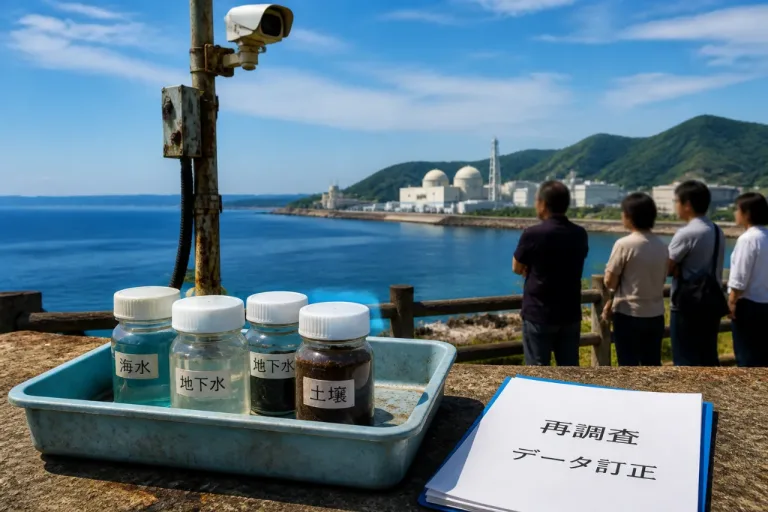 伊方原発周辺の放射性物質調査で県の計数ミス271件と公表