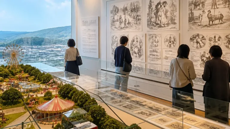 生駒山の歴史と小説世界を対照する企画展、東生駒で開催