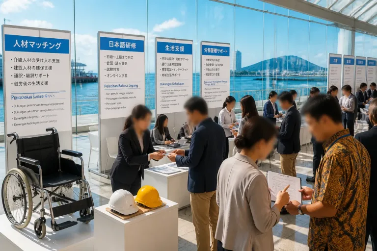 インドネシア人材の受け入れ加速 高松でマッチング催し