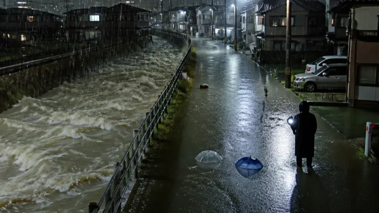 入間市にレベル3大雨警報、短時間の激しい雨に警戒を