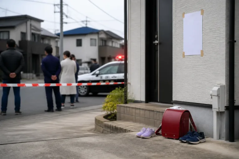 住宅で小学1年女児と幼児の遺体 父親逮捕で地域に衝撃