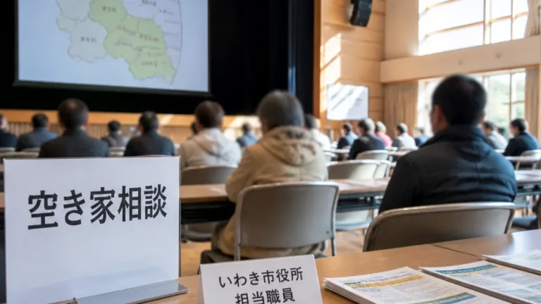 いわきで避難区域の空き家所有者向け講演・相談会、支援と課題を問う