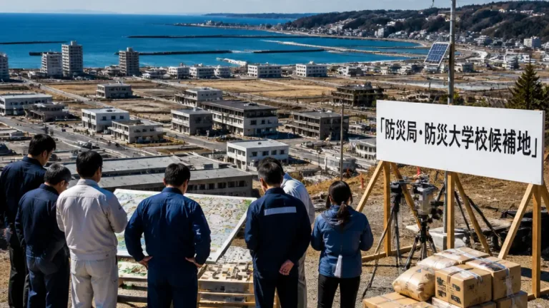 いわき、地方防災拠点誘致へ動き出す