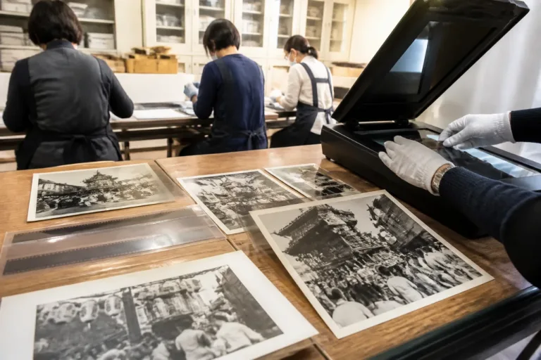いわき・昭和の祭礼を描いた写真千点超を伝承郷に寄贈