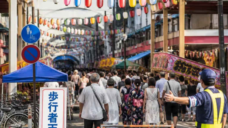 いわき 「なこそ大会」パティオ通りが歩行者天国に