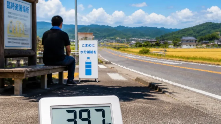 岩国で39.7度、県内観測史上の最高を更新 猛暑対策の強化を