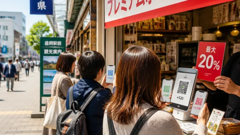 キャッシュレスで最大20％還元 県のプレミアムポイント始まる