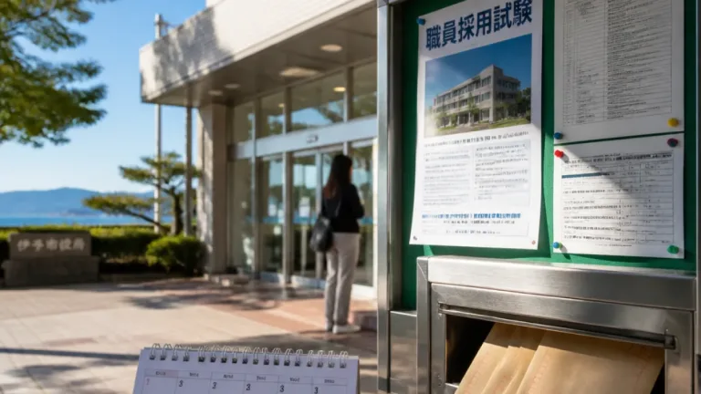 伊予市が職員採用試験を公表 若手募集と早期採用枠を設定