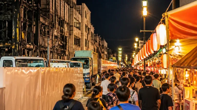 被災地ににぎわい戻る 出雲・土曜夜市で商店街の再生を探る