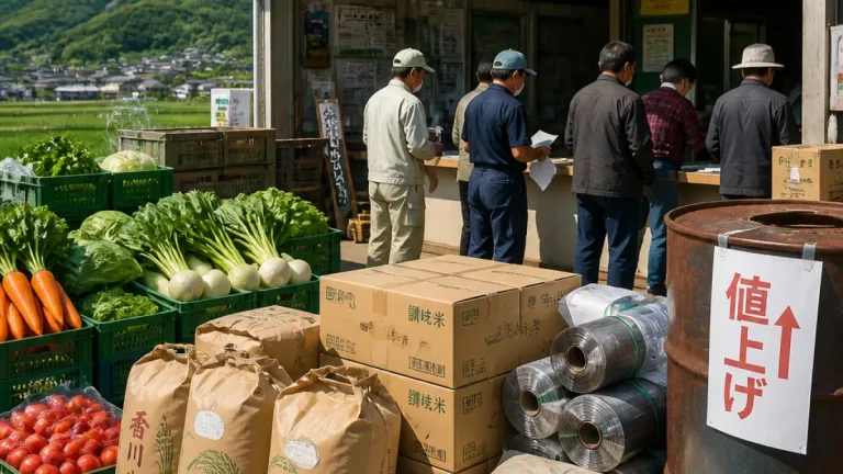 JA香川県が約2.12億円の緊急支援 燃料高騰で生産者の負担軽減へ