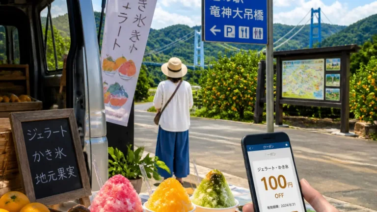 JAFアプリで茨城の“ひんやりスイーツ旅”が拡大