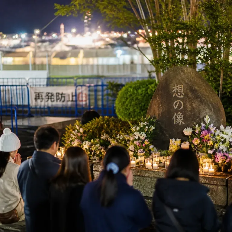 明石歩道橋事故から25年、遺族らが慰霊と再発防止を誓う