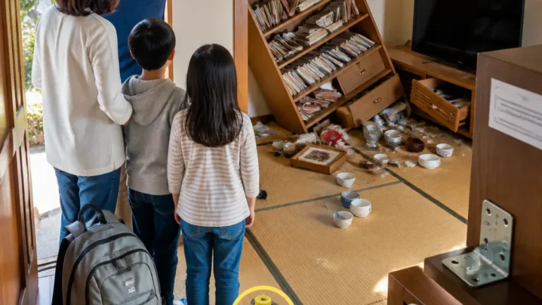 地震直後にまず行うべき備えと家庭での具体策