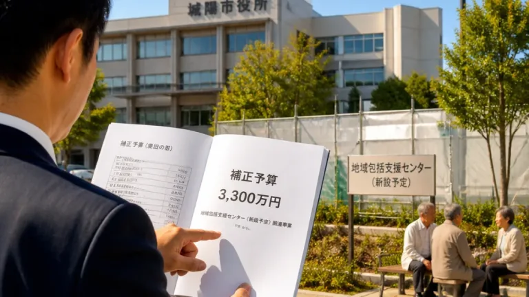 城陽市が福祉強化へ補正予算案 包括センター増設を提示
