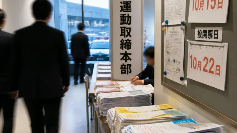 知事選に向け県警が事前運動取締本部を設置
