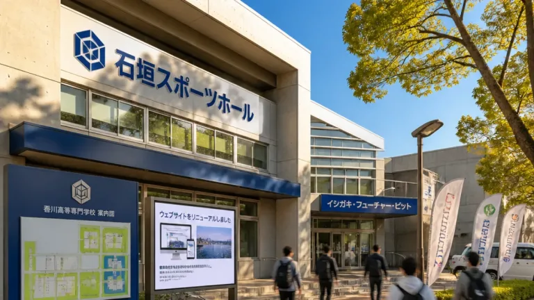 高松・香川高専がネーミングライツ導入 地元企業が施設名取得