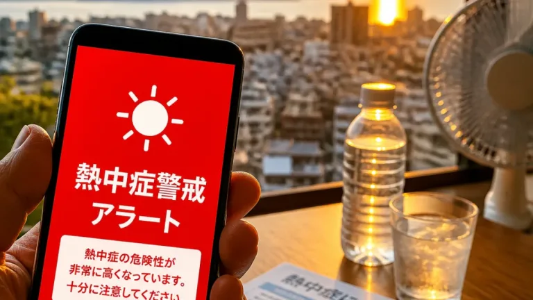 鹿児島県に熱中症警戒アラート 発表、外出自粛と対策を強く要請