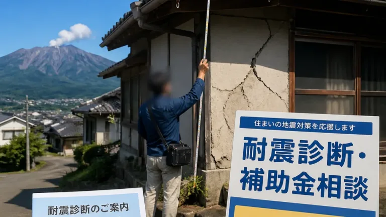 鹿児島の住宅、耐震化率が全国平均下回る現状と支援の実情