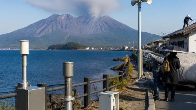 鹿児島・桜島で山体膨張続く 住民の備えと交通影響に警戒を