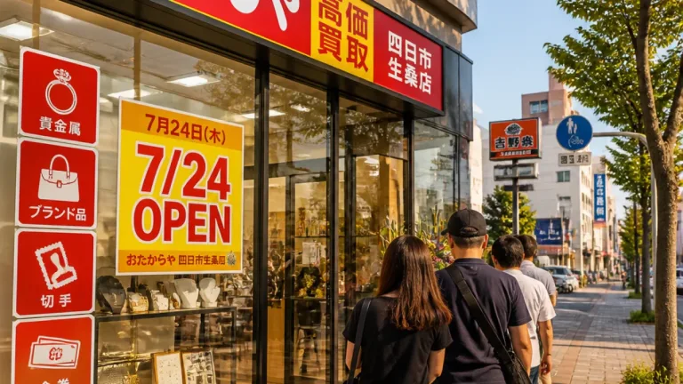 四日市・日永に買取専門店「買取大吉」新規出店