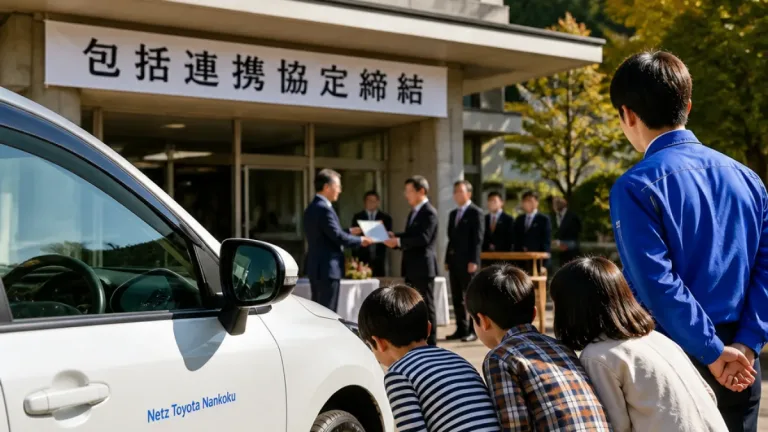 高知・香美市とネッツトヨタ南国が連携協定 移住・教育で地域活性化へ