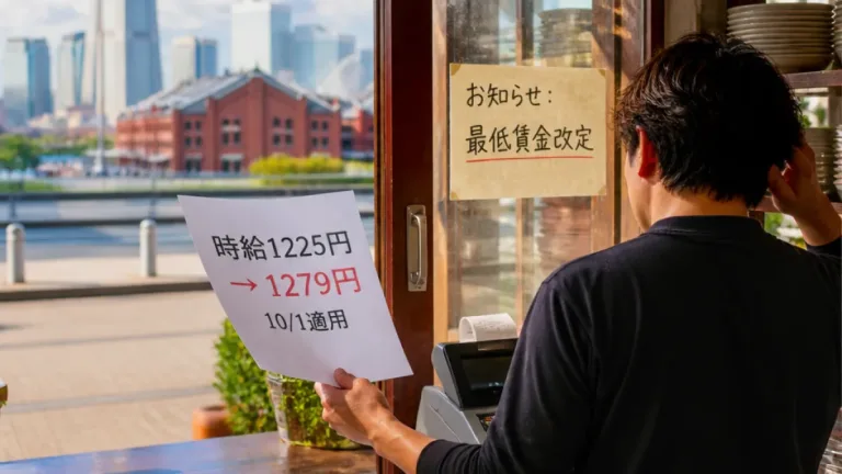 県内最低賃金、時給1279円に決定