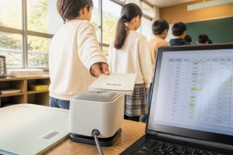 金沢・戸板小の「バーコード宿題管理」が教室業務を短縮